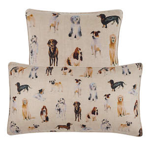 Woof Linen Decorative Pillow 22 Lumbar