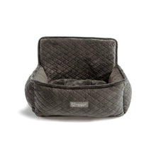 Load image into Gallery viewer, Quilted Car Seat (Dark Grey)
