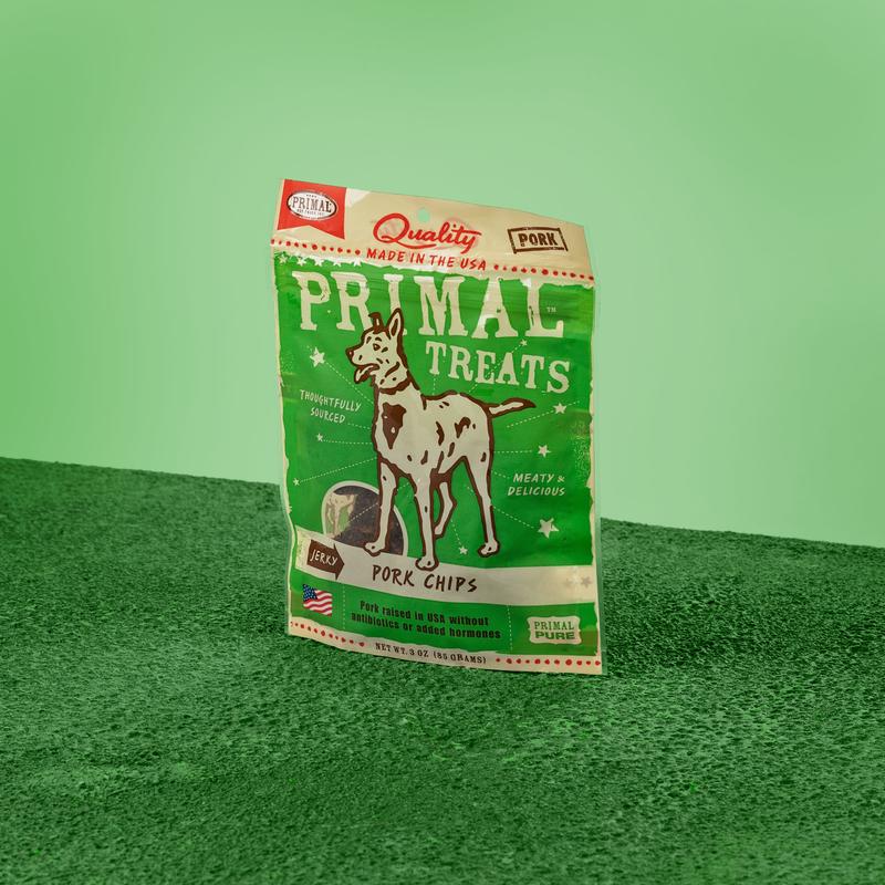 Pork Chips Primal Treats Pure Heart Pet Boutique